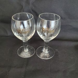 Pair of di Amore Cordial Glasses